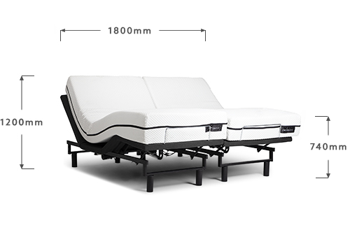 cielo_slumbeflex_adjustable_bed_dimensions